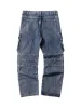Thesupermade Washed And Distressed Multi-pocket Jeans - 1698 sold by Thesupermade