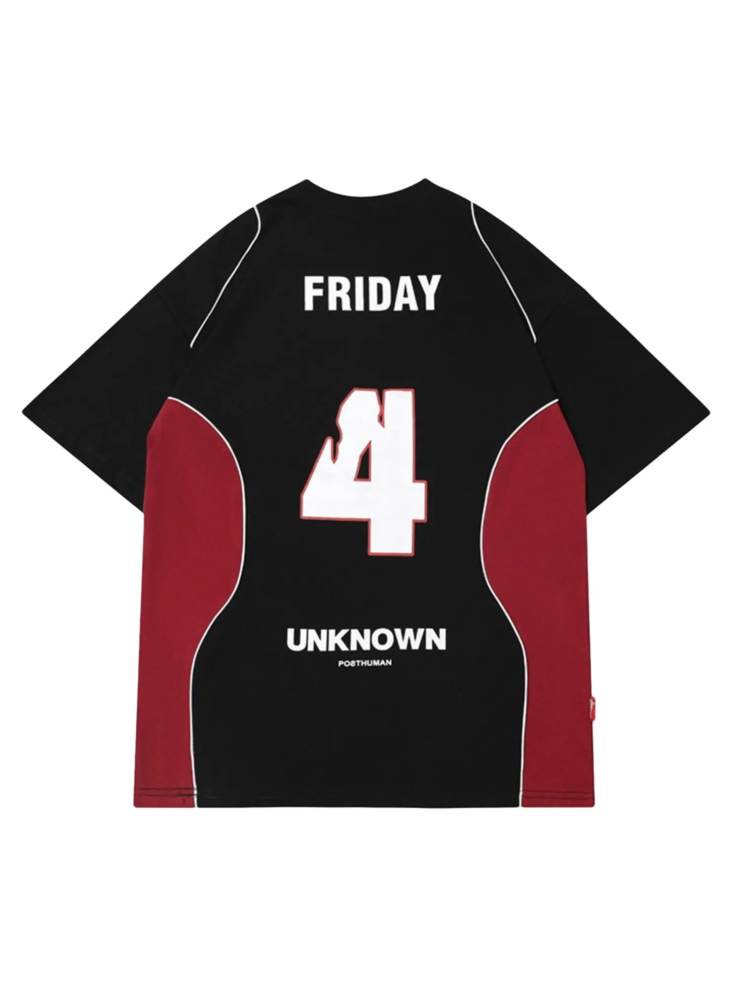 Thesupermade Retro Racing Style Clashing Color T-shirt - 2056 sold by Thesupermade product image thumbnail 2