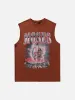 Thesupermade Vintage Skull Do-Over Vest sold by Thesupermade
