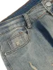 Thesupermade Vintage Washed Split Structure Hip-Hop Jeans sold by Thesupermade