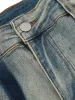 Thesupermade Vintage Washed Split Structure Hip-Hop Jeans sold by Thesupermade