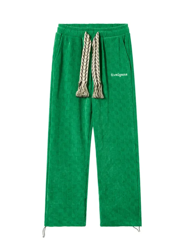 Thesupermade High Waisted Straight Cotton Sweatpants -1284 sold by Thesupermade