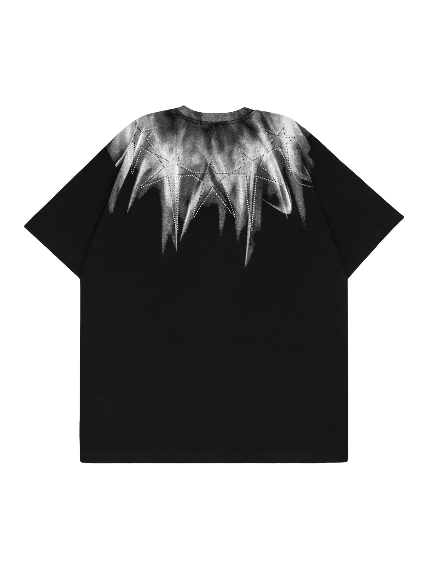 Thesupermade Pentagram Diamond T-shirt sold by Thesupermade product image thumbnail 3
