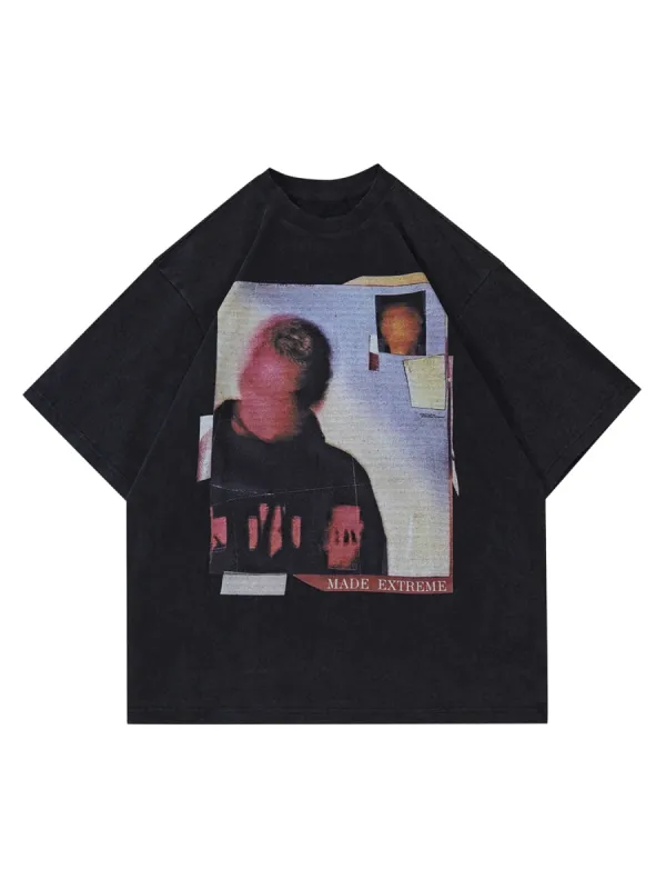 Thesupermade Character Print T-shirt sold by Thesupermade