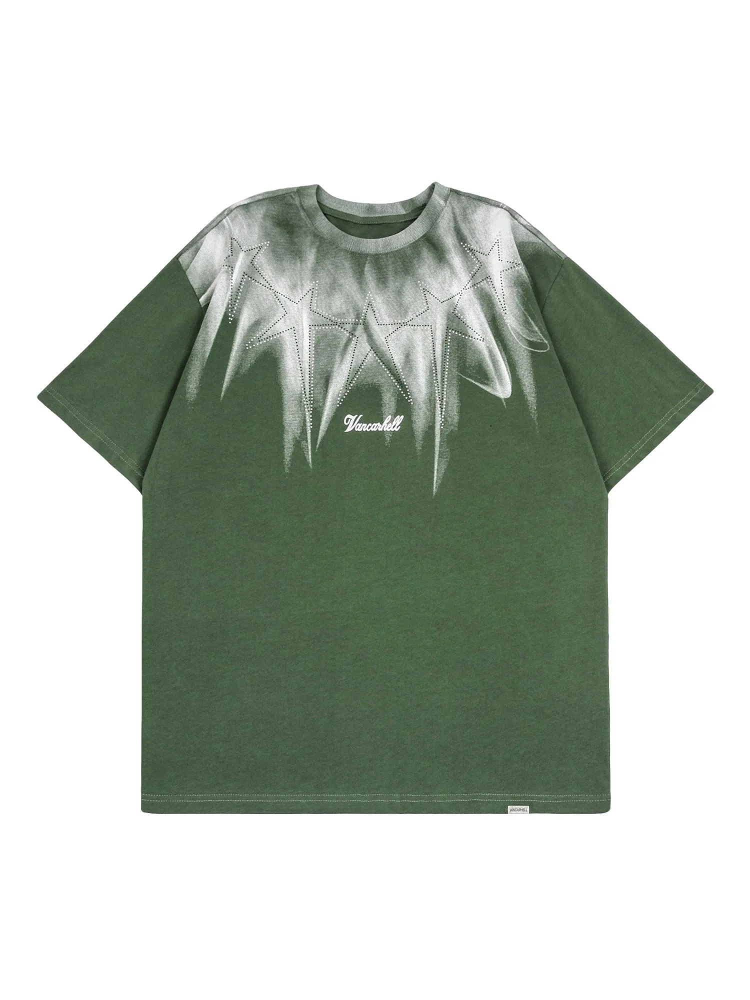 Thesupermade Pentagram Diamond T-shirt sold by Thesupermade