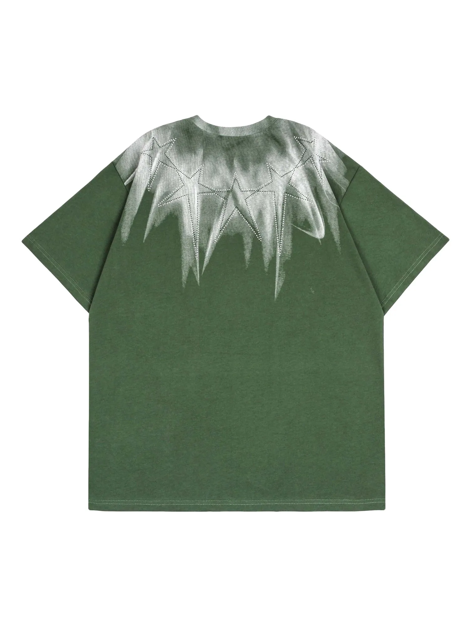 Thesupermade Pentagram Diamond T-shirt sold by Thesupermade product image thumbnail 2