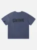 High Street Vintage Washed Distressed VIBE T-shirt sold by Thesupermade