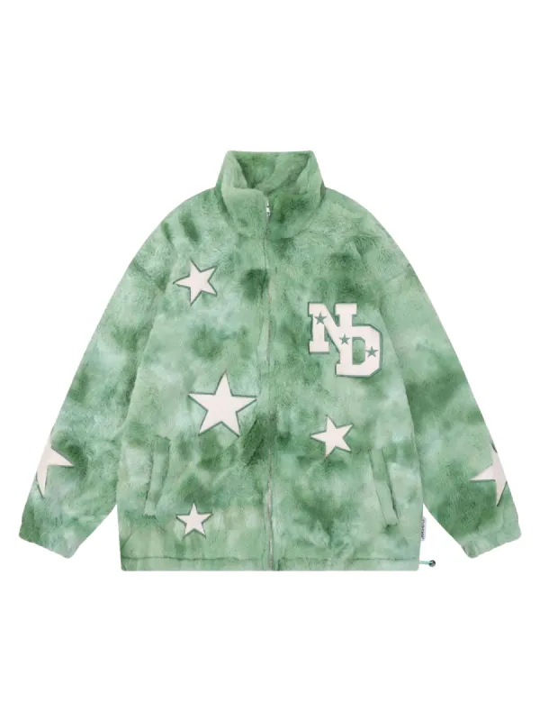 Thesupermade Embroidered Star Lambswool Jacket - 1798 sold by Thesupermade