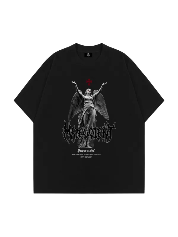 Thesupermade Dark Print T-shirt sold by Thesupermade