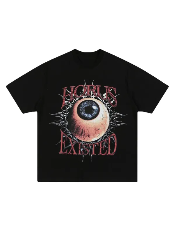 Oversize West Coast Street Eyeball T-shirt sold by Thesupermade