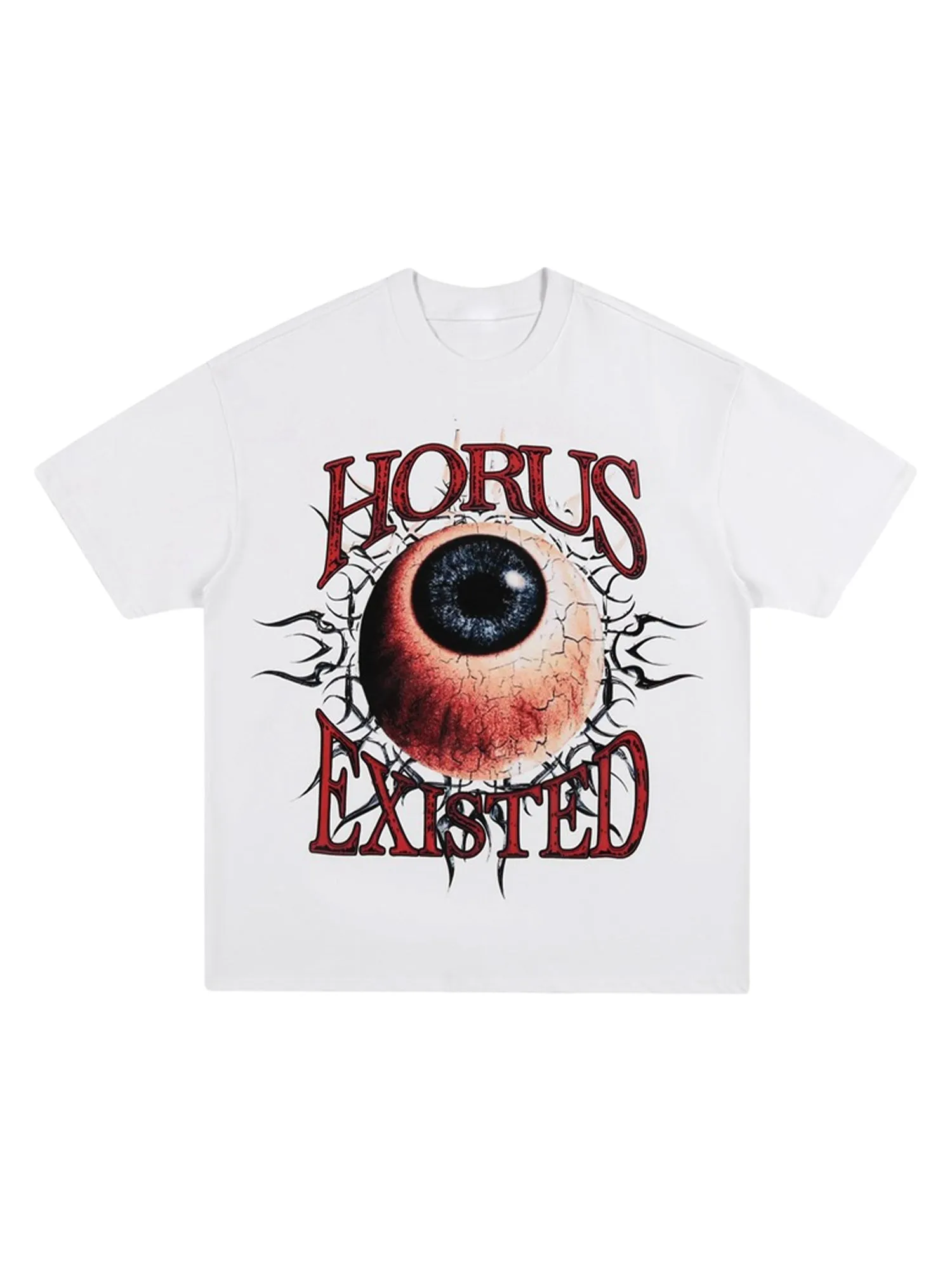 Oversize West Coast Street Eyeball T-shirt sold by Thesupermade product image thumbnail 3