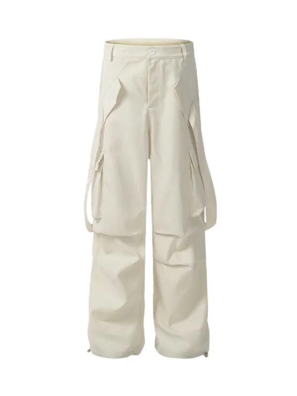 Thesupermade Multi-Pocket Casual Cargo Pants sold by Thesupermade