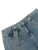 Thesupermade Retro Detachable Strap Multi-Pocket Jeans sold by Thesupermade
