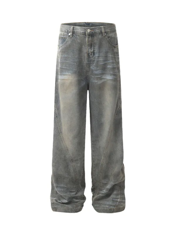 Thesupermade High Street Washed Distressed Jeans - 2191 sold by Thesupermade