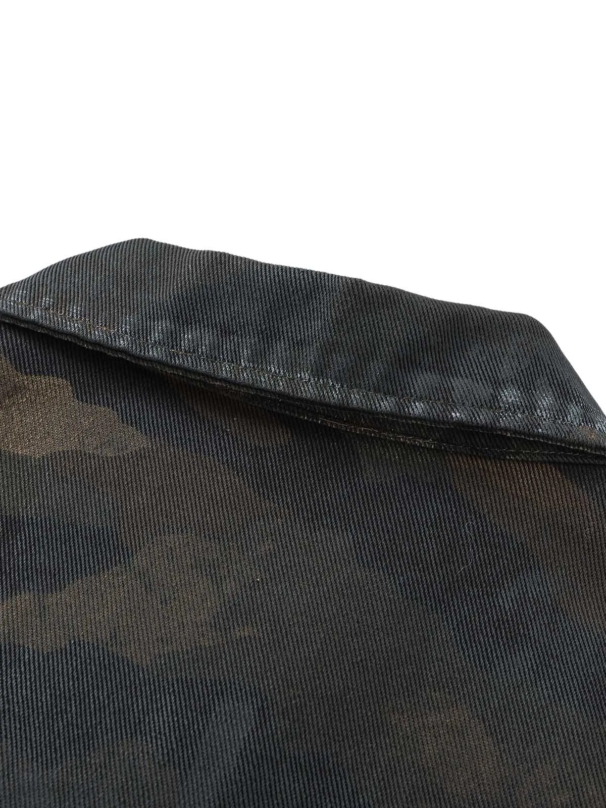 Thesupermade Mud-dyed Distressed Camouflage Jacket sold by Thesupermade product image thumbnail 4