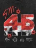 Thesupermade Gunshot Mottled Hip Hop T-shirt sold by Thesupermade