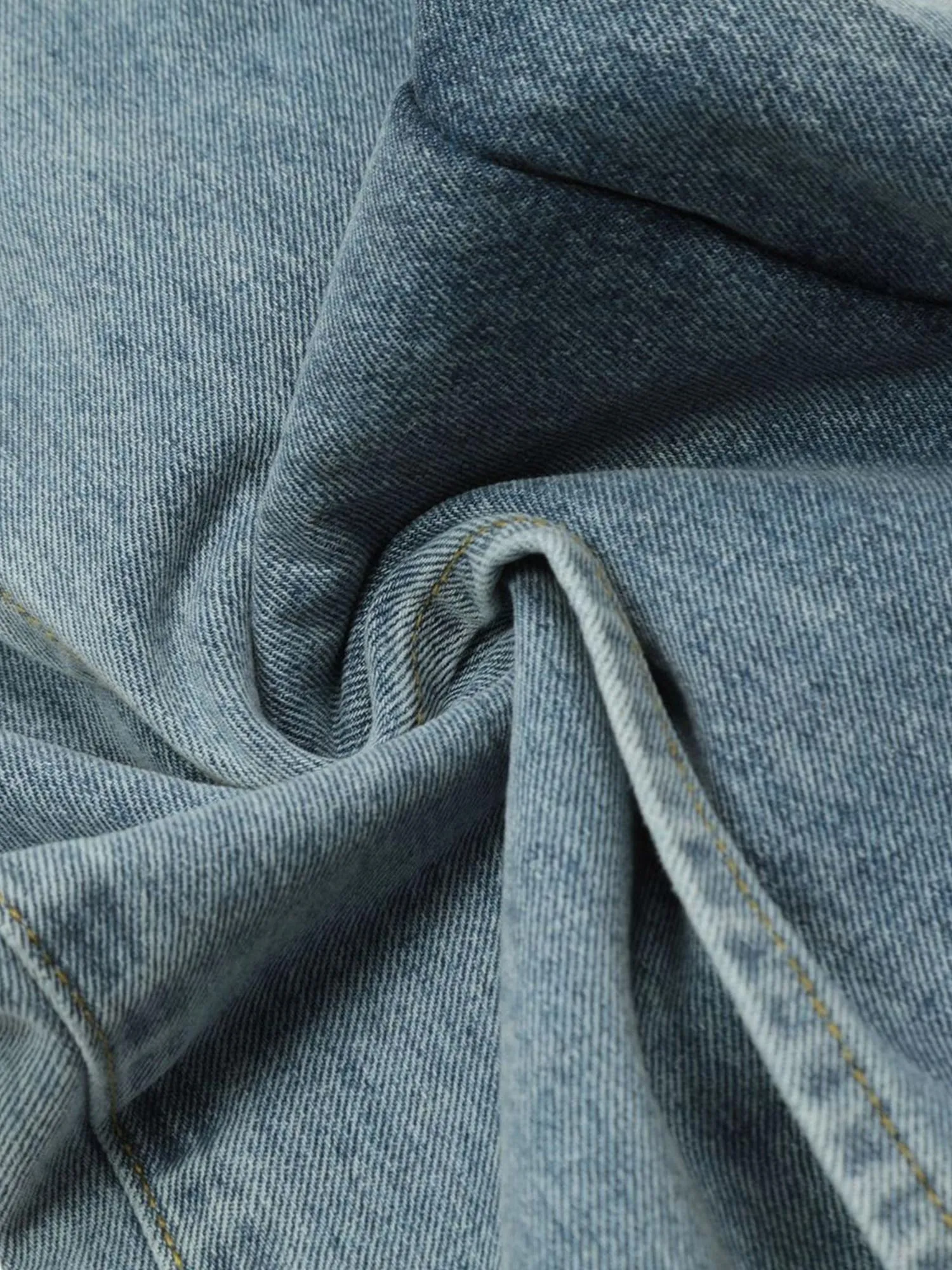 Thesupermade Reverse Design Patchwork Washed Jeans - 2189 sold by Thesupermade product image thumbnail 5