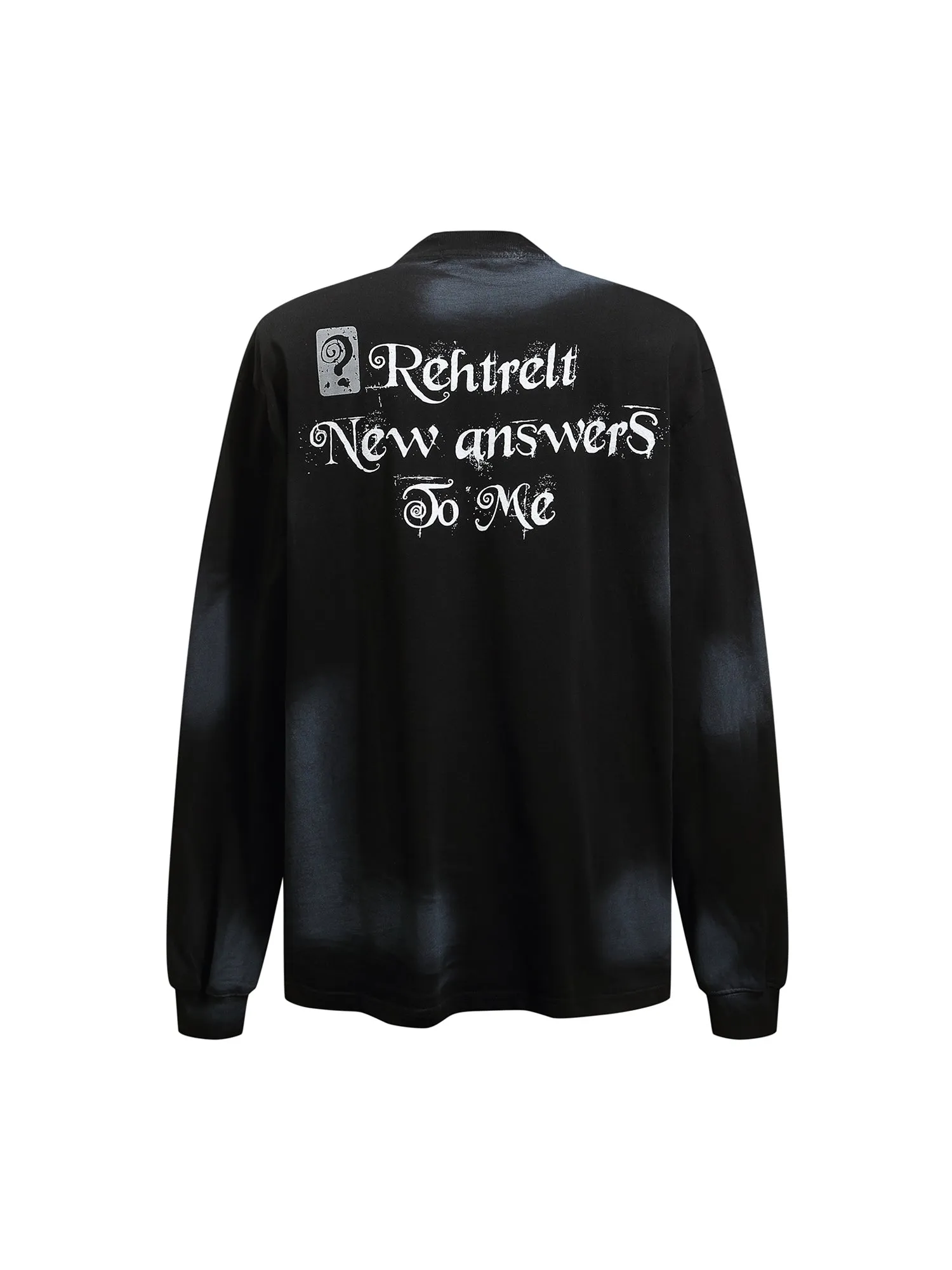 Thesupermade Spray Long Sleeve Street Hip-Hop T-shirt sold by Thesupermade product image thumbnail 4