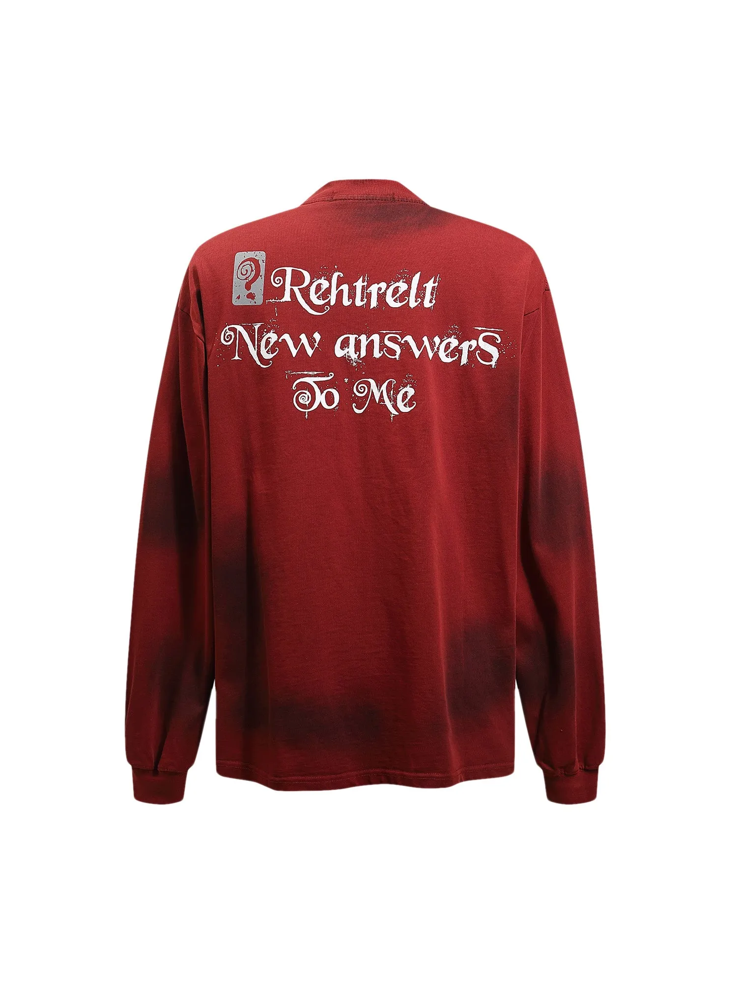 Thesupermade Spray Long Sleeve Street Hip-Hop T-shirt sold by Thesupermade product image thumbnail 5