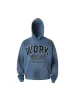 Thesupermade Spray-painted Letter Vintage Hoodies sold by Thesupermade