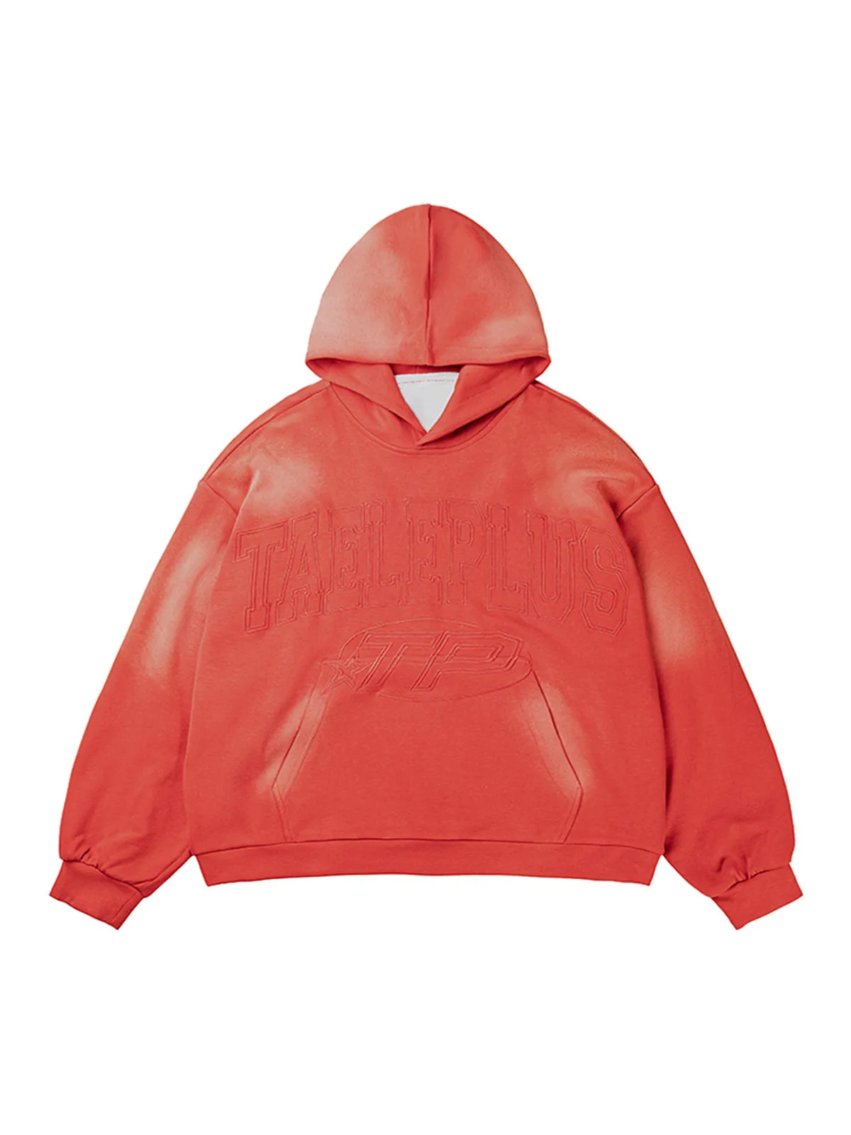 Thesupermade Washed Spray Printed Vintage Hoodies sold by Thesupermade product image thumbnail 2