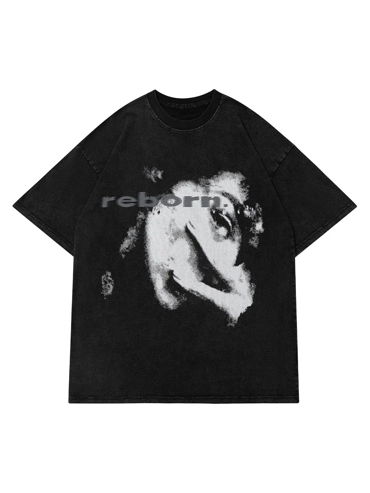 Thesupermade Skull Print Crew Neck T-shirt sold by Thesupermade