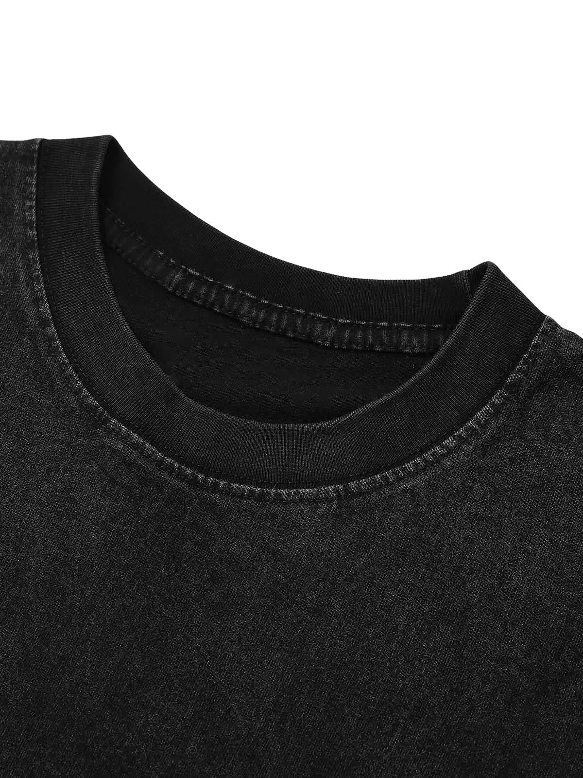 Thesupermade Skull Print Crew Neck T-shirt sold by Thesupermade product image thumbnail 5
