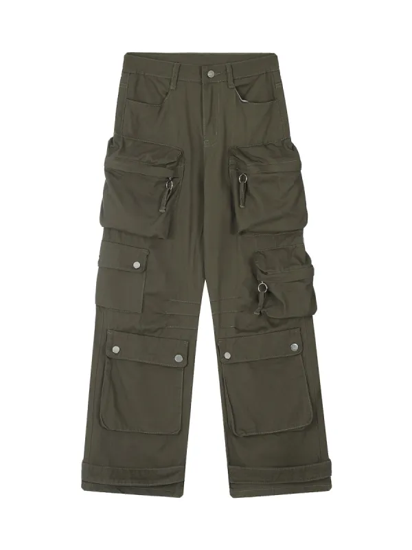 Thesupermade Functional Multi-Pocket Work Pants - 2181 sold by Thesupermade