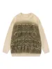 Thesupermade Retro Gradient Crewneck Sweater sold by Thesupermade