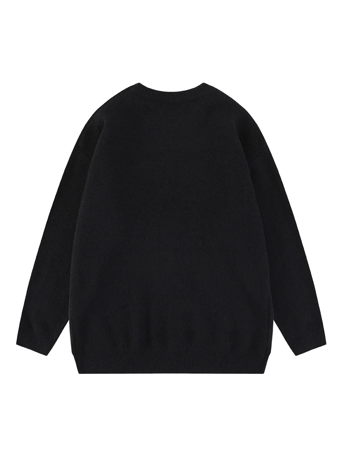 Thesupermade Retro Gradient Crewneck Sweater sold by Thesupermade product image thumbnail 5