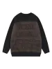 Thesupermade Retro Gradient Crewneck Sweater sold by Thesupermade