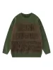 Thesupermade Retro Gradient Crewneck Sweater sold by Thesupermade