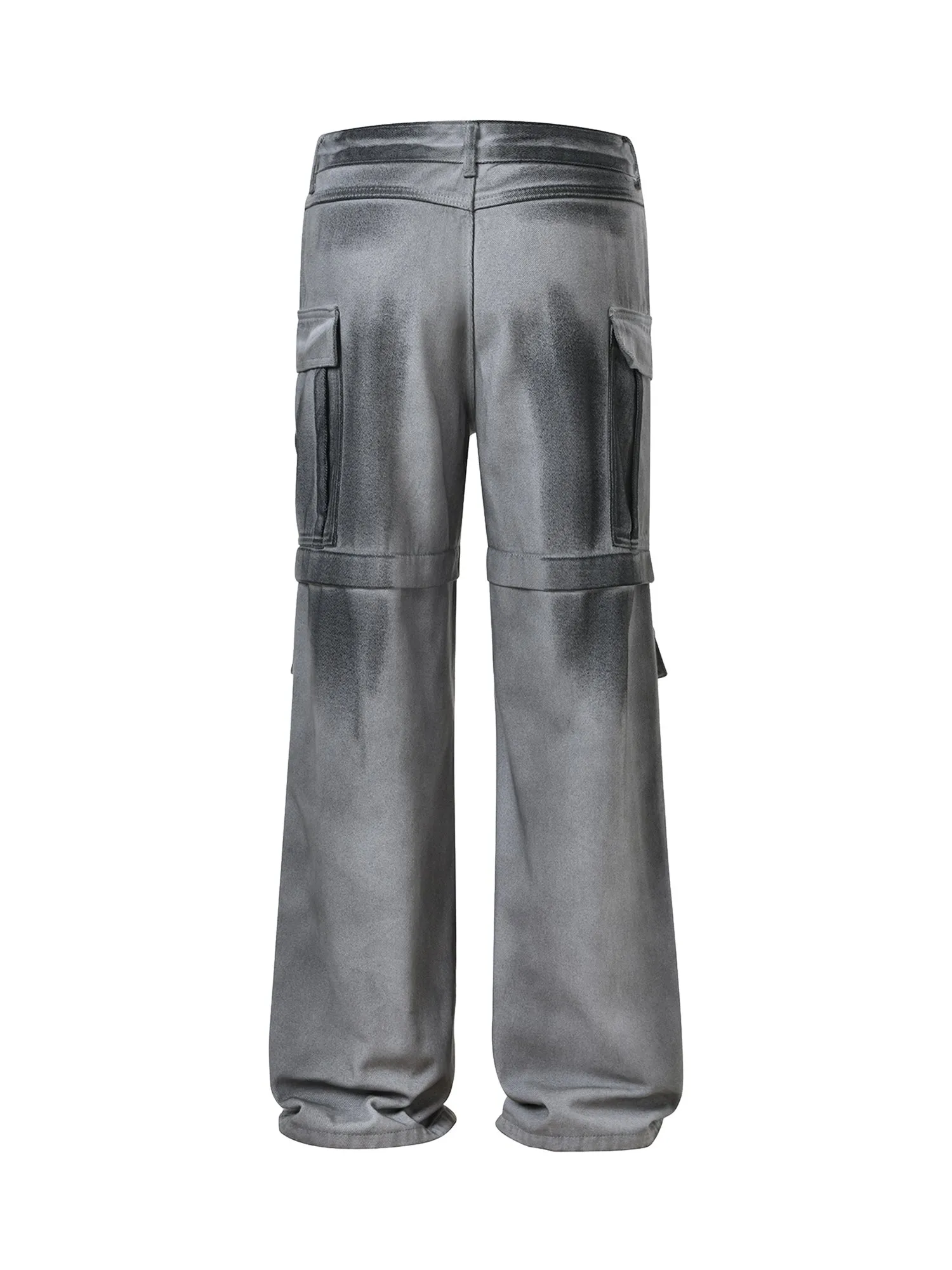 Thesupermade High Street Hip Hop Distressed Washed Work Jeans sold by Thesupermade product image thumbnail 2