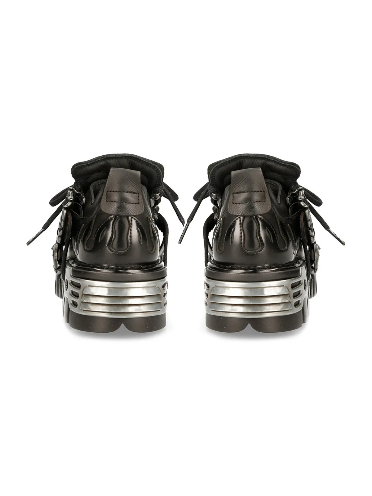 Thesupermade Punk Style Metal Ankle Platform Boots sold by Thesupermade product image thumbnail 3