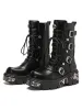 Thesupermade Metal Punk Style Workwear Platform Boots - 2199 sold by Thesupermade