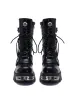 Thesupermade Metal Punk Style Workwear Platform Boots - 2199 sold by Thesupermade
