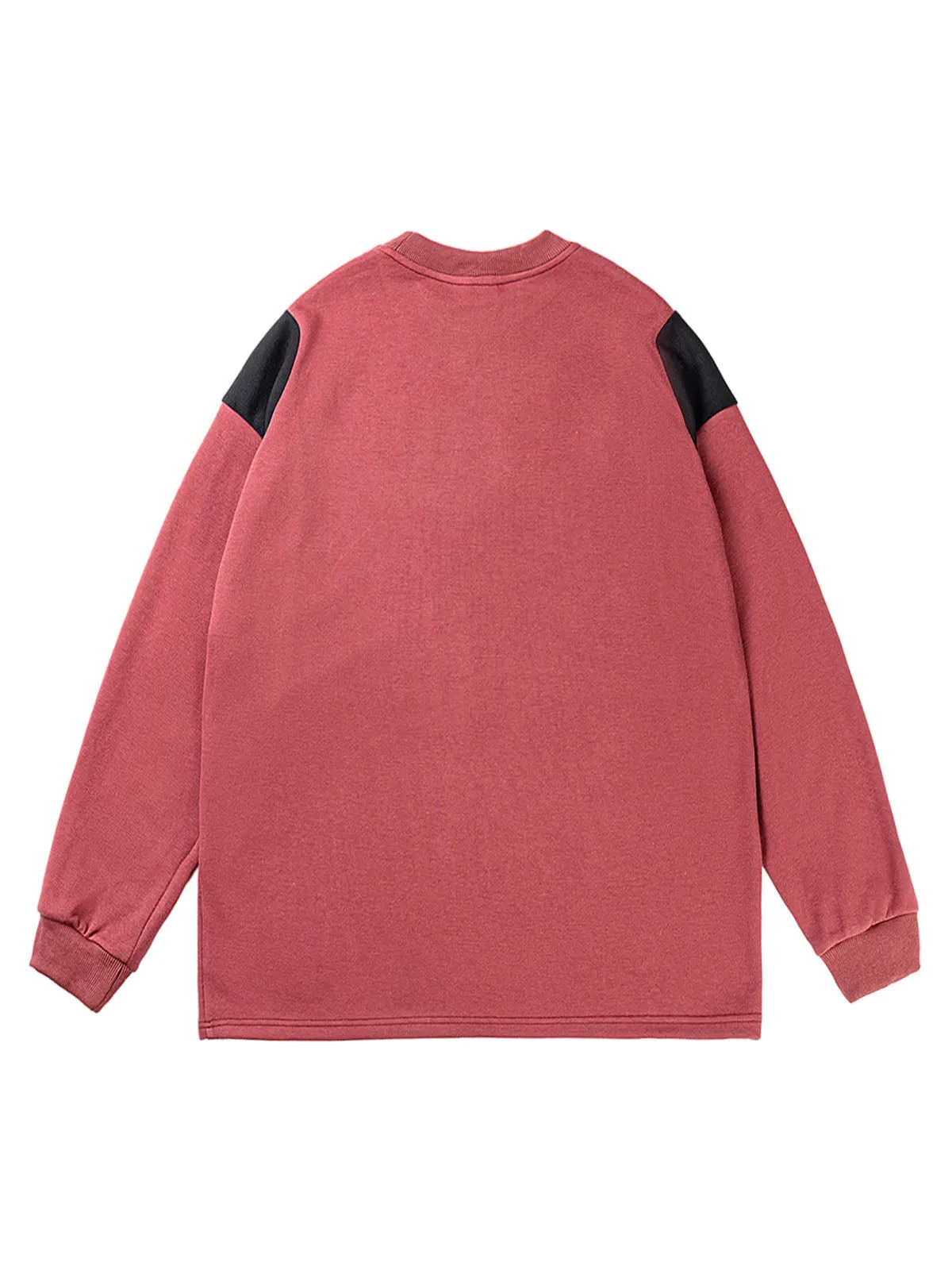 Thesupermade Patchwork Printed Long Sleeve T-Shirt sold by Thesupermade product image thumbnail 4