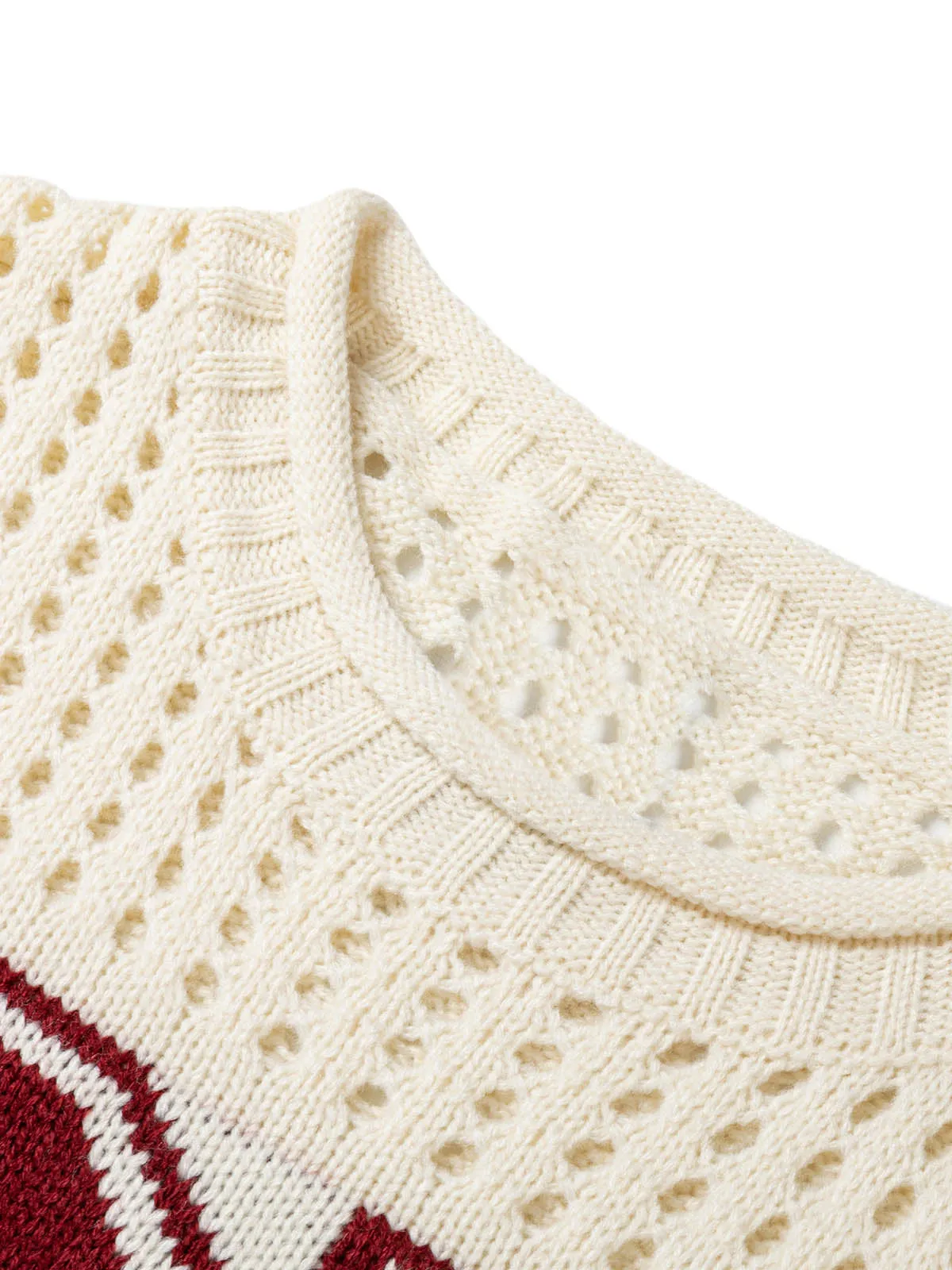 Thesupermade Openwork Jersey Knit Sweater - 2243 sold by Thesupermade product image thumbnail 5