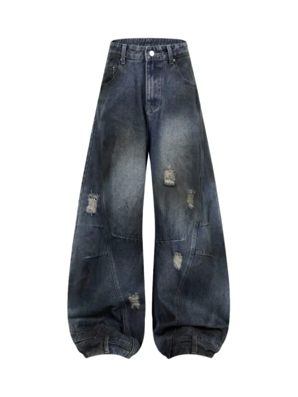 Thesupermade Washed Distressed jeans - 2247 sold by Thesupermade