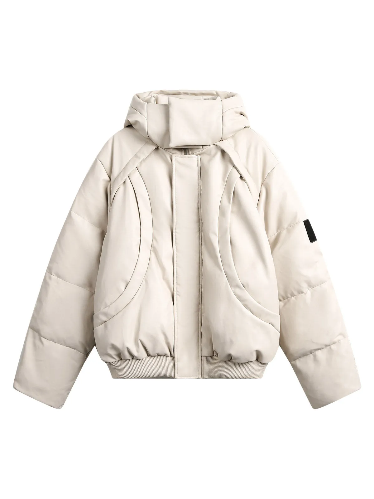 Thesupermade Deconstructed Quilted Puffer Jacket sold by Thesupermade product image thumbnail 2