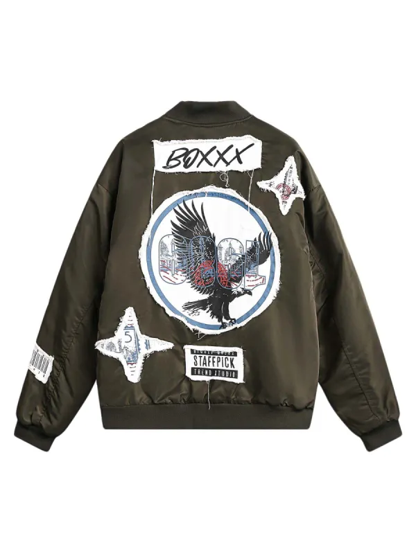 Thesupermade Patchwork Bomber Jacket - 2250 sold by Thesupermade