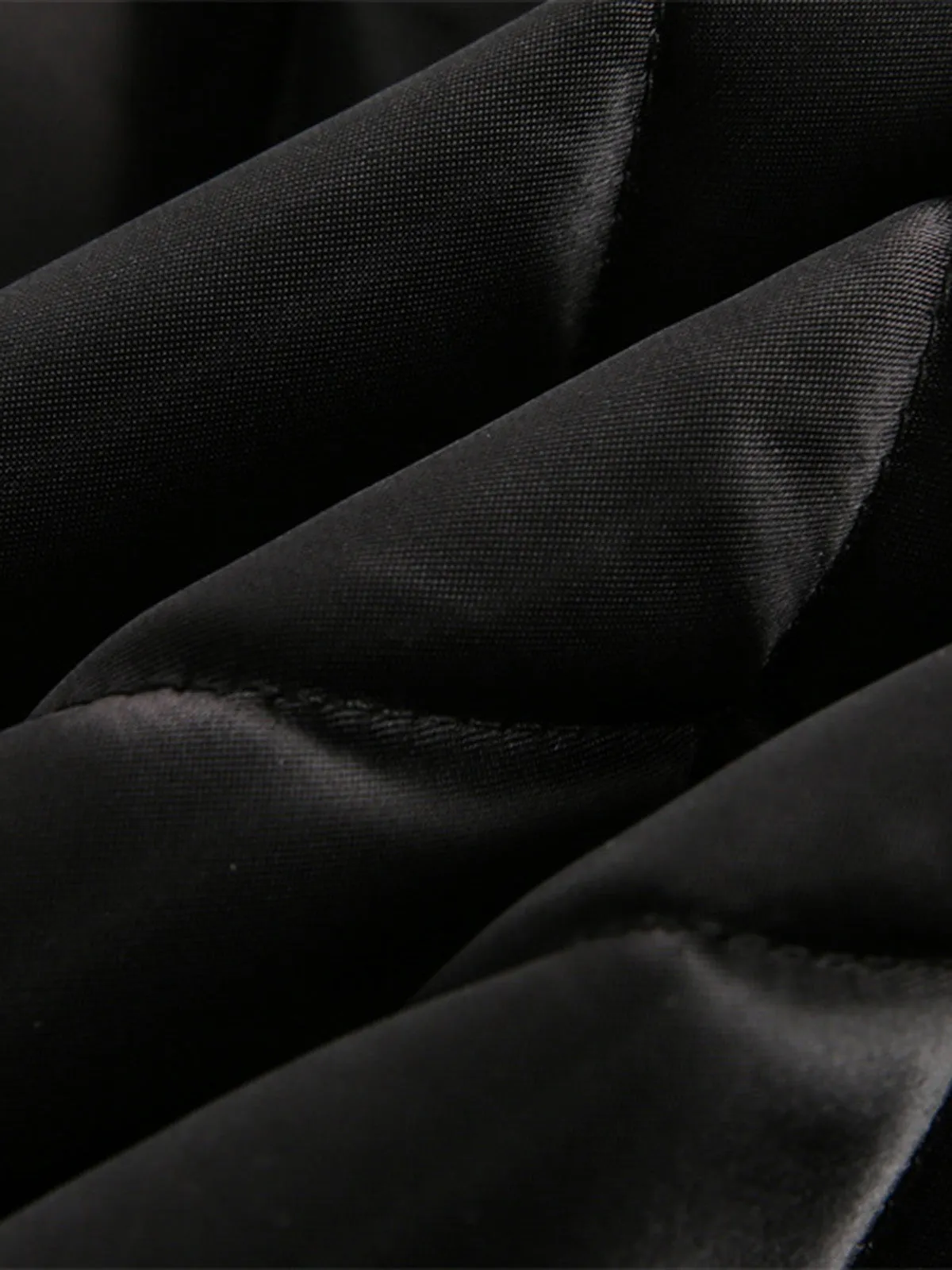 Thesupermade Pearl Letter Diamond Quilted Jacket sold by Thesupermade product image thumbnail 4