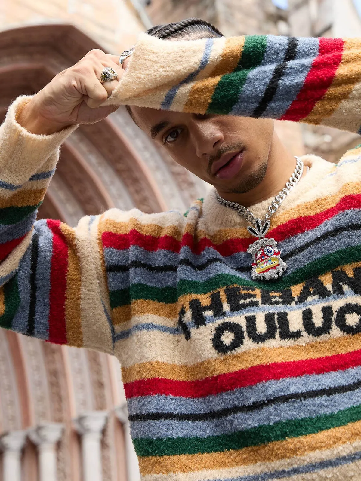 Thesupermade Vintage Striped Sweater - 2344 sold by Thesupermade product image thumbnail 5