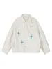 Thesupermade Star Embroidered PU Leather Jacket - 2358 sold by Thesupermade