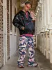 Thesupermade Star Embroidered PU Leather Jacket - 2358 sold by Thesupermade