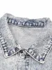 Thesupermade Thorn Embroidered Denim Jacket sold by Thesupermade