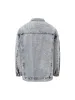 Thesupermade Thorn Embroidered Denim Jacket sold by Thesupermade