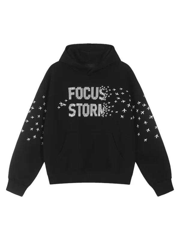 Thesupermade Focus Storm Hoodie sold by Thesupermade
