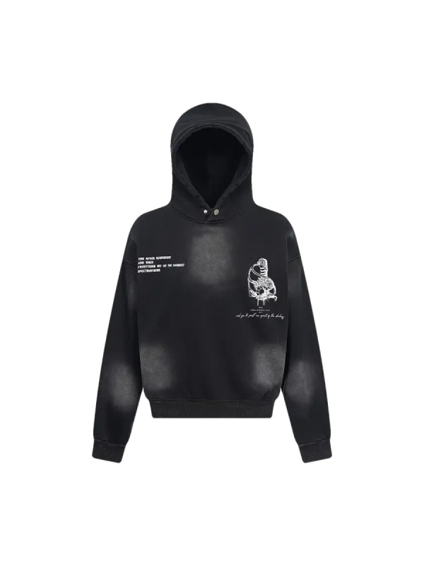 Thesupermade Velvet Pullover Hoodie sold by Thesupermade