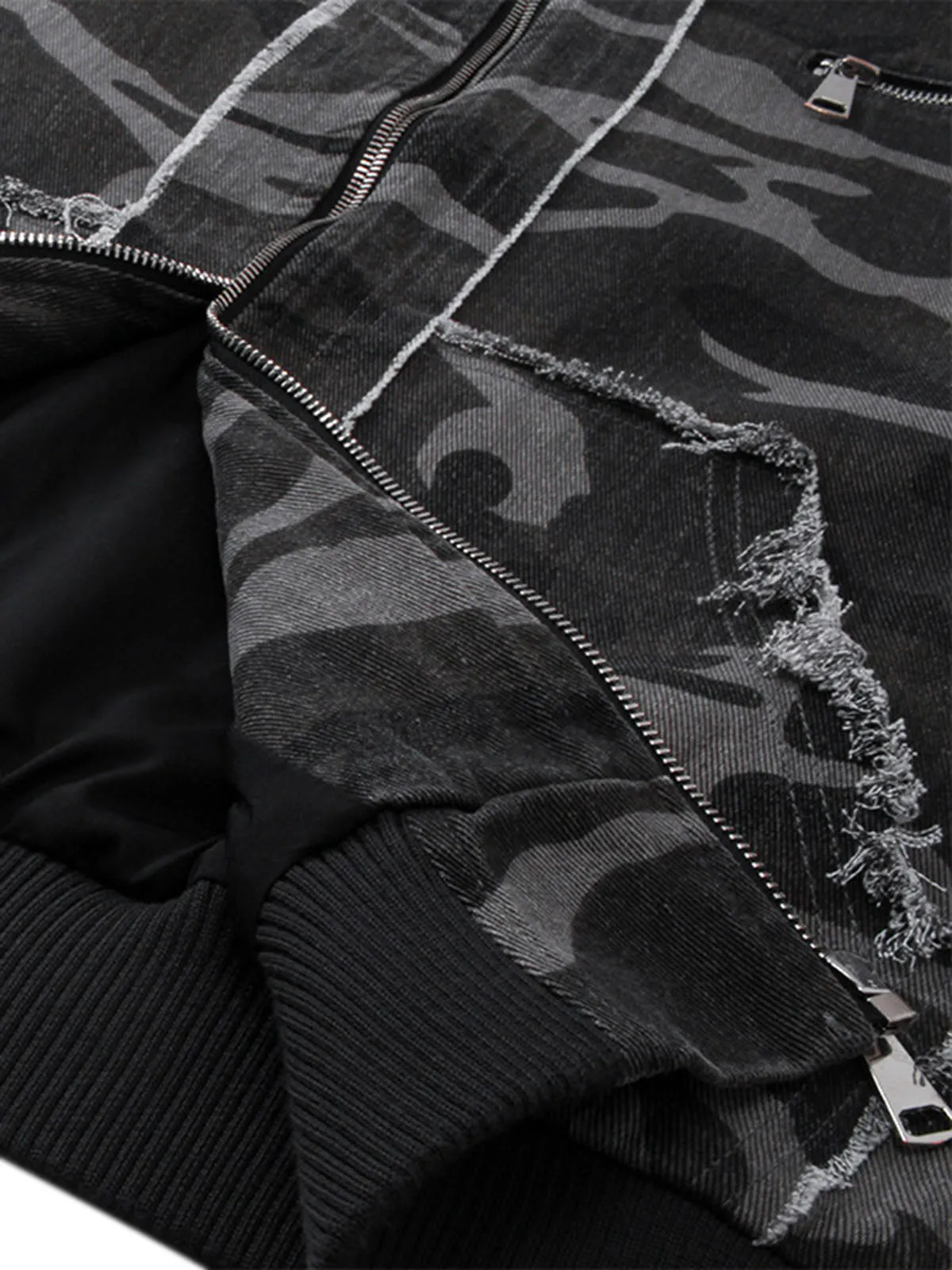 Thesupermade Camouflage Hooded Jacket sold by Thesupermade product image thumbnail 3